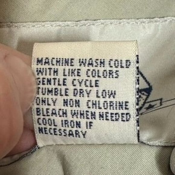 Arctic Image Nylon Fleece LIned Outdoor Utility Vest Mens L Alaska Warm Hiking - Picture 9 of 11